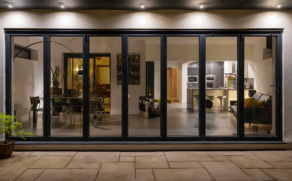 AK 108 Folding Glass Door