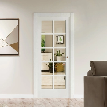 Clear Glass Doors