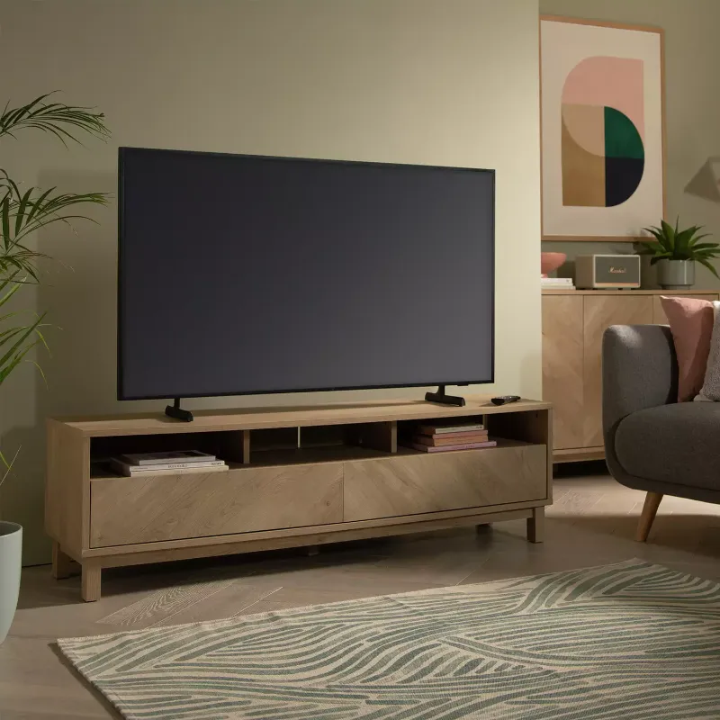 habitat-fynn-natural-chevron-2-drawer-tv-console