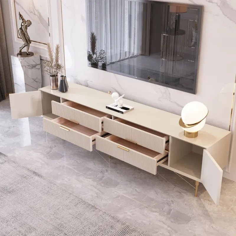 off-white-four-drawer-media-console-gold-legs