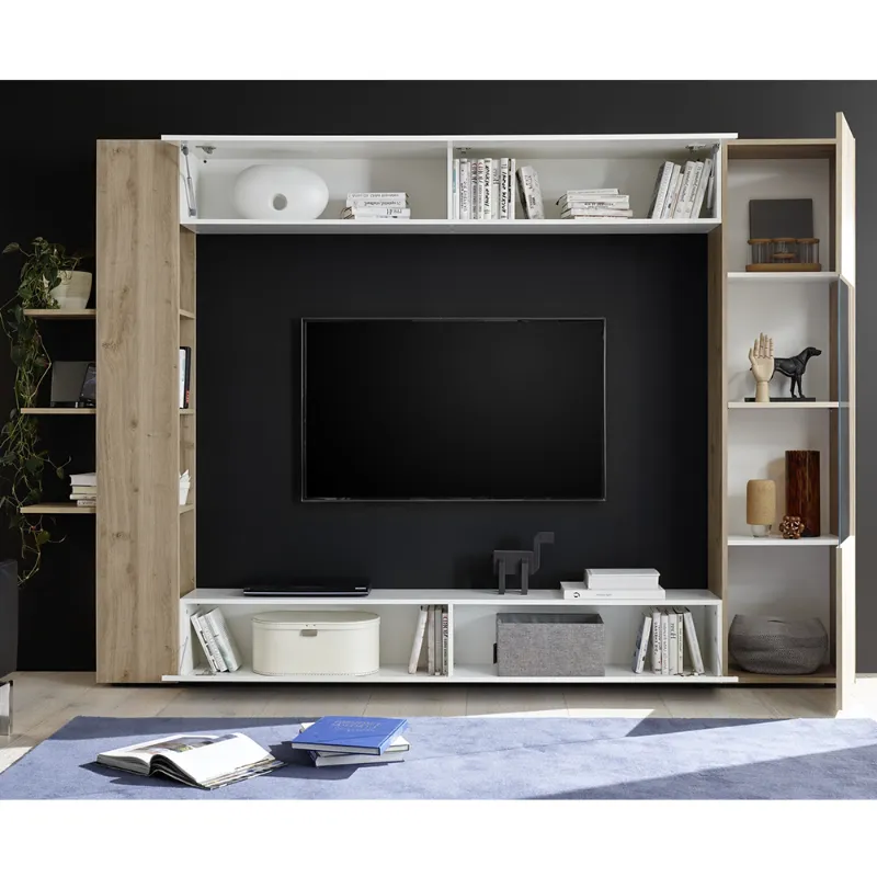 solana-white-high-gloss-cadiz-oak-entertainment-unit